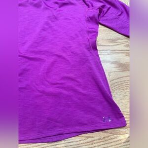 Vibrant purple under armour